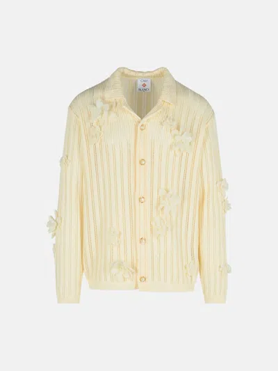 Casablanca Cream Cotton Shirt