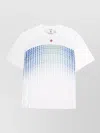 Casablanca Crew Neck Graphic Print Short Sleeve T Shirt In White
