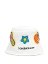 Casablanca Embroidered Bucket Hat