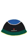 Casablanca Crochet Hat With Logo In Multi