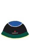 Casablanca Crochet Hat With Logo In Multi