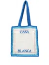 Casablanca Crochet Shopper Bag