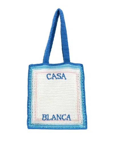 Casablanca Crochet Bag In Multicolor
