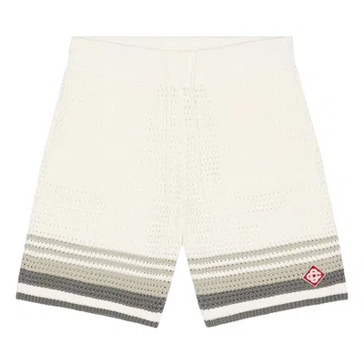 Pre-owned Casablanca Crochet Shorts 'white' | Men's Size M
