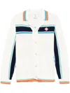 Casablanca Crochet Tennis Shacket In ホワイト