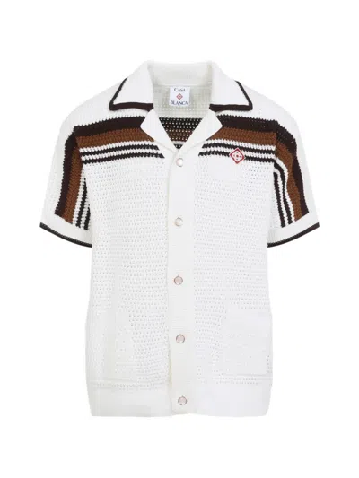 Casablanca Short-sleeve Casual Shirt For Men In Multi