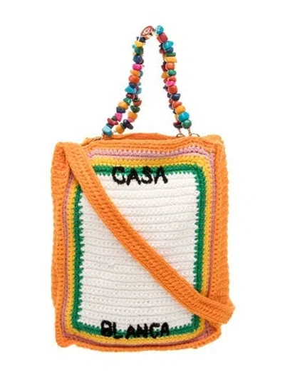 Pre-owned Casablanca Crossbody Bag In Orange