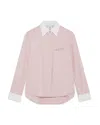 Casablanca Crystal Logo Shirt In Pink