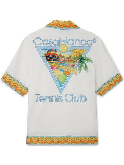 Casablanca Cuban Collar Shirt