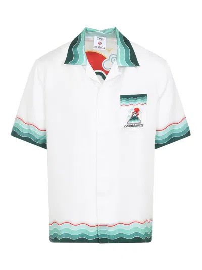CASABLANCA CUBAN COLLAR SHIRT