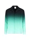 Casablanca Long Sleeve Gradient Shirt With Chest Pocket In Multi