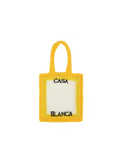 Casablanca Cuximala Handbag In Yellow