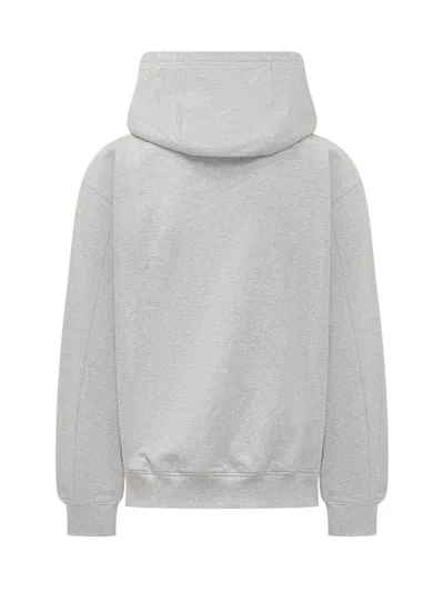 Casablanca Dance Jo Mini Sweatshirt In Grey Marble Loopback