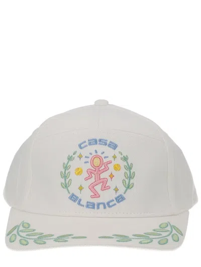 Casablanca Dance Joy Baseball Hat In White
