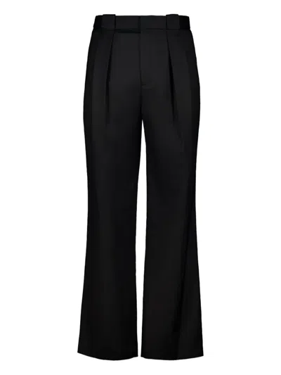 Casablanca Darted Tailored Trousers In Black