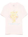 Casablanca Diamond Column Printed Fitted T-shirt