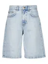 Casablanca Distressed Denim Shorts