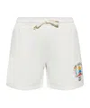 Casablanca Mens Casa Way Mountain Cotton-jersey Sweat Shorts