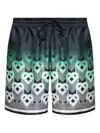 Casablanca Geometric Patterned Knee Length Shorts In Multi