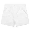 Casablanca Puff Monogram Drawstring Shorts In White