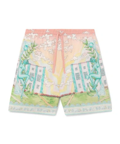 CASABLANCA DRAWSTRING SHORTS