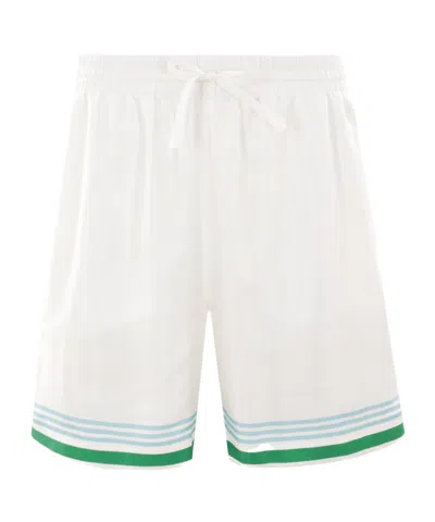 CASABLANCA CASABLANCA METAPHYSICAL TENNIS ICON SHORTS