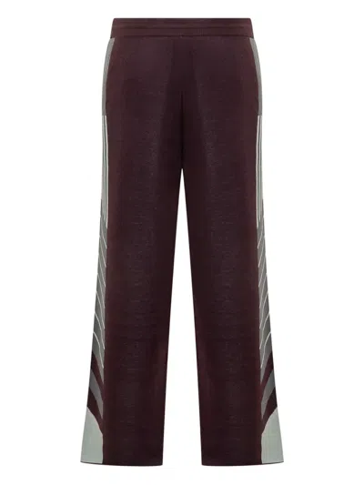 Casablanca Drawstring Track Pants In Brown