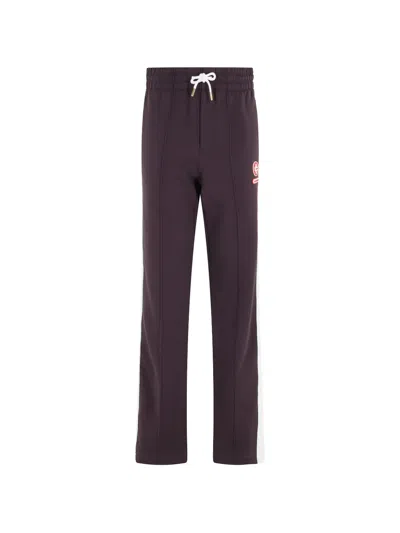 Casablanca Drawstring Track Pants In Purple
