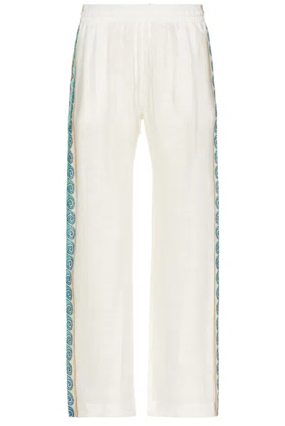 Casablanca Drawstring Trouser In Greco Wave