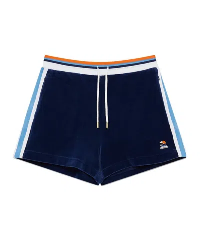 CASABLANCA DRAWSTRING WAIST SHORTS