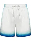 Casablanca Drawstring Shorts In White