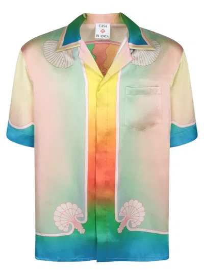 CASABLANCA DREAMS ARAN MULTICOLOR SHIRT