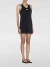 Casablanca Hippie Style Tennis Dress In Black