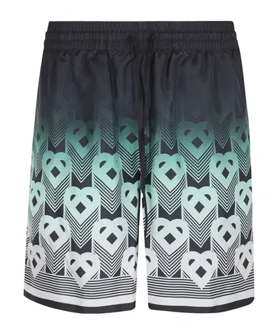 CASABLANCA MONOGRAM GRADIENT SHORTS