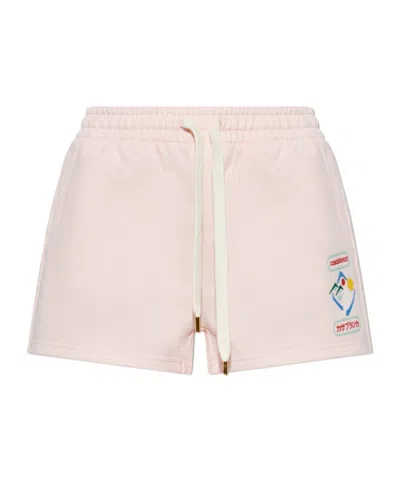 CASABLANCA ELASTIC WAIST SHORTS