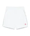 Casablanca White Printed Shorts In White
