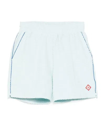 CASABLANCA CASABLANCA MONOGRAM TERRY BERMUDA SHORTS