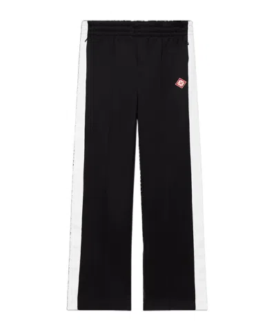 Casablanca Elastic Waist Sweatpants In Black