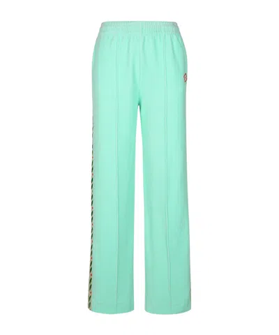 Casablanca Elastic Waist Sweatpants In Green