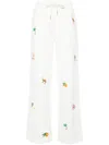 Casablanca White Elements En Crayon Lounge Pants In White
