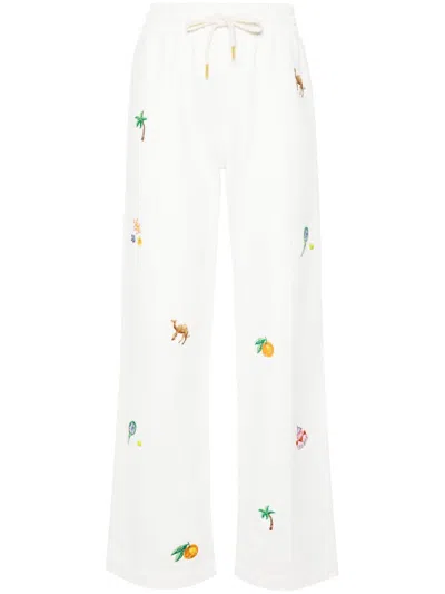 Casablanca White Elements En Crayon Lounge Pants