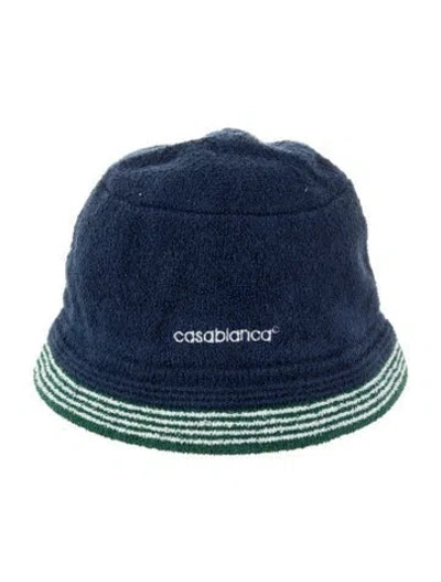 Pre-owned Casablanca Embroidered Bucket Hat W/tags In Multi
