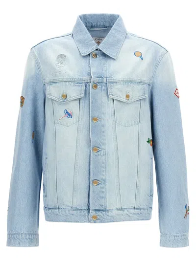 CASABLANCA 'EMBROIDERED MOTIF' JACKET