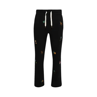 Pre-owned Casablanca Embroidered Pintuck Jogger 'elements En Crayon' | Multi-color | Men's Size Xxl