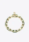 Casablanca Enamel C Link Bracelet Men In Gold