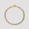 Casablanca Enamel C Link Necklace Men In Gold