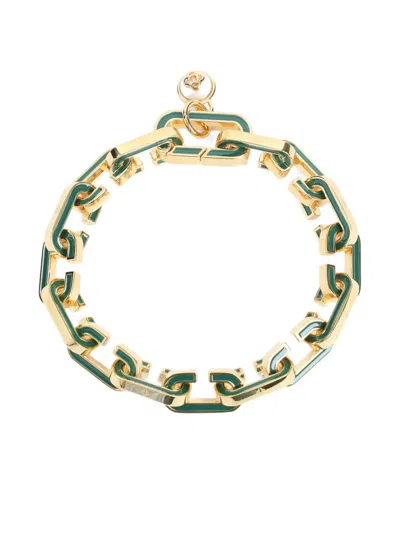 CASABLANCA ENAMELLED CHAIN BRACELET