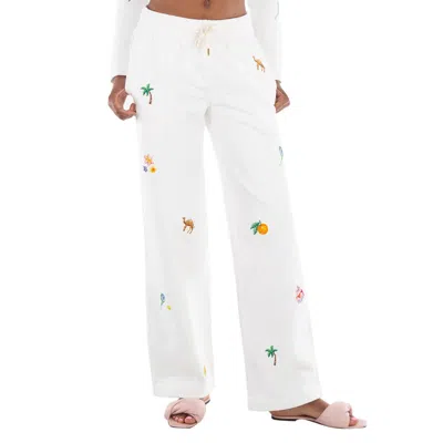 Casablanca Engraved-logo Drawstring Cotton Track Pants, Size Small
