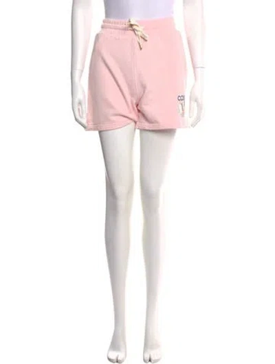 Pre-owned Casablanca Equipement Sportif Mini Shorts W/ Tags In Pink