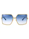 Casablanca Square-frame Gradient Sunglasses In Gold